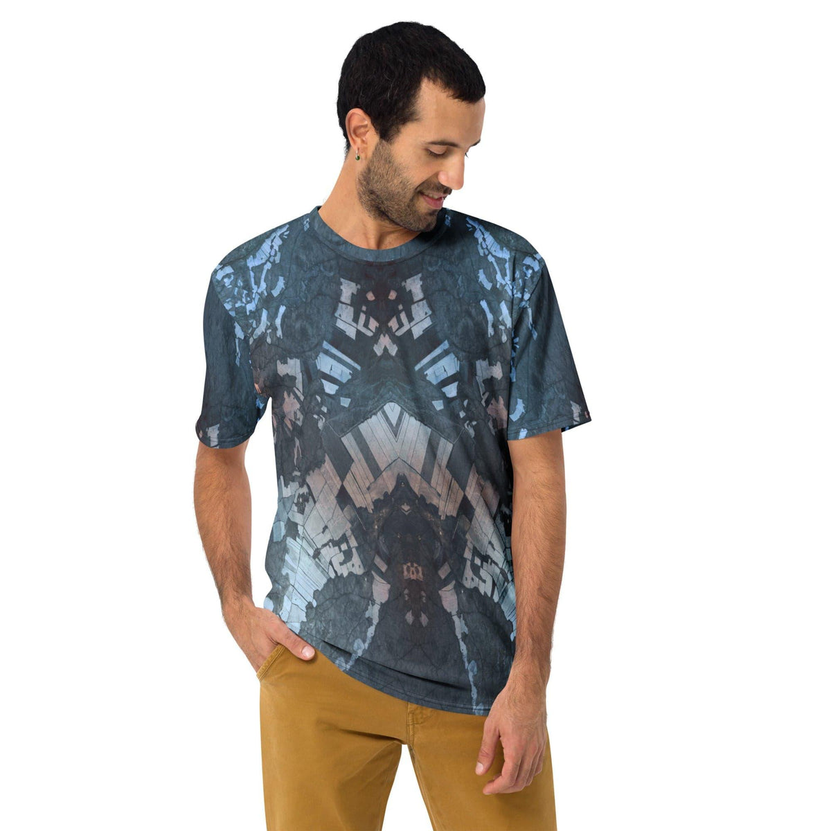 Desert Mirage Men's Natural Pattern T-Shirt - Beyond T-shirts