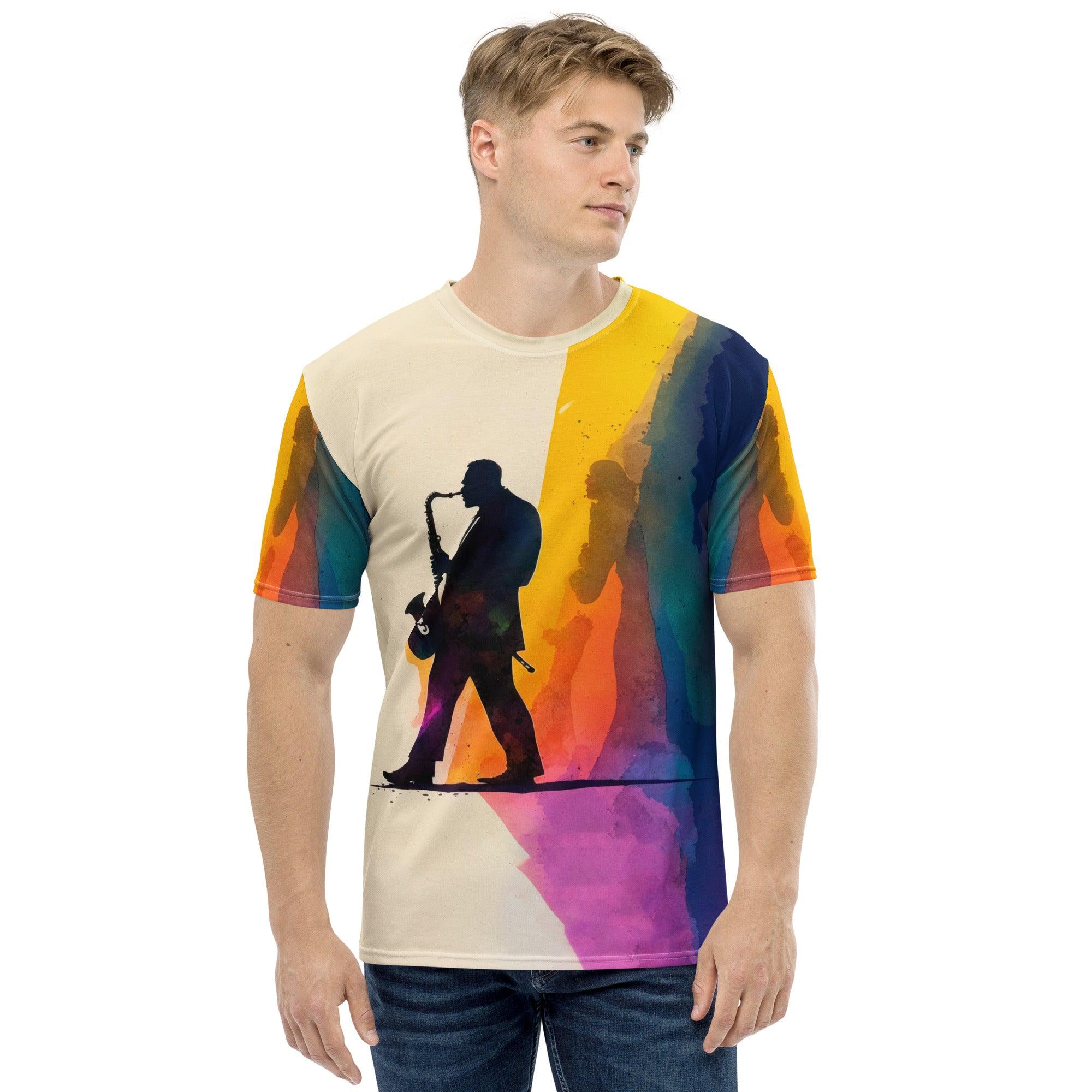 Piano Passion All-Over Print Men's Crew Neck Tee - Beyond T-shirts