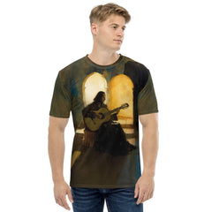 Music Notes Symphony All-Over Print Men's Crew Neck T-Shirt - Beyond T-shirts