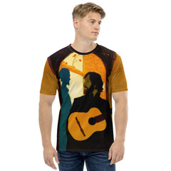 Drum Kit Rhythm All-Over Print Men's Crew Neck T-Shirt - Beyond T-shirts