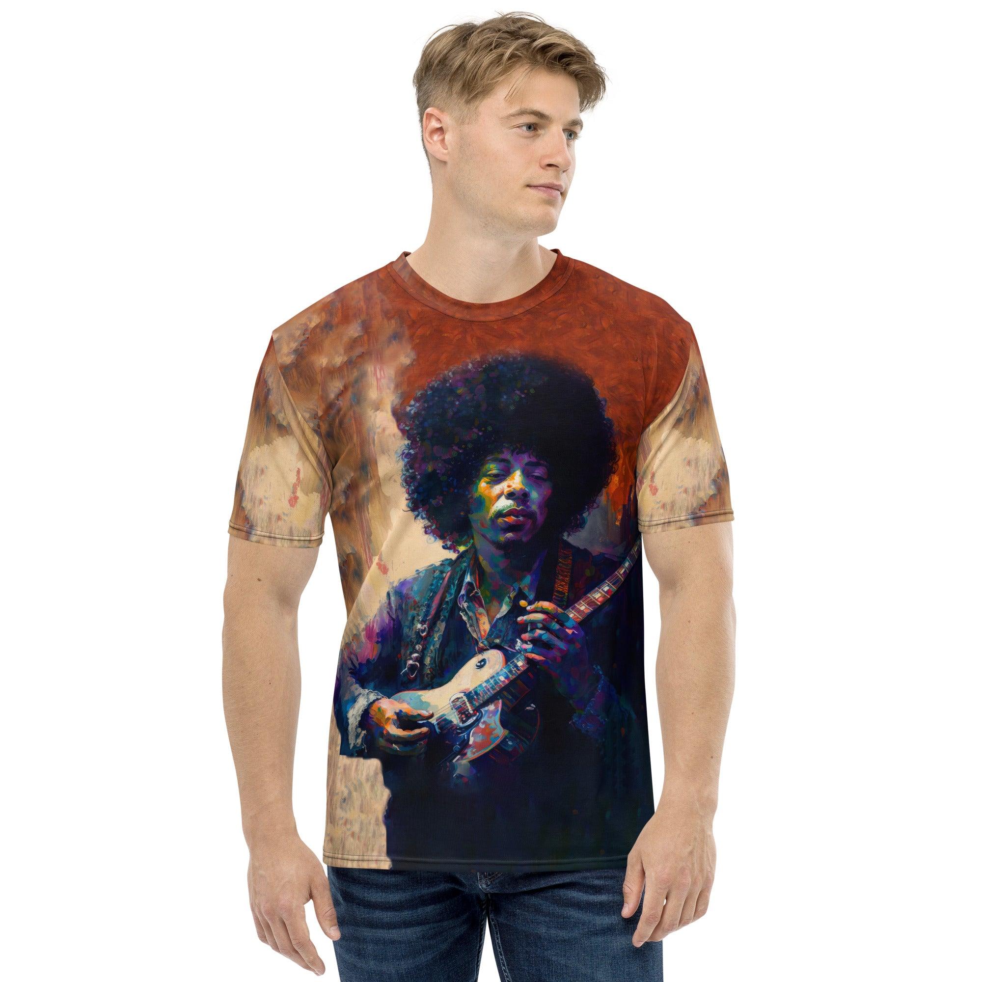 Saxophone Jazz Harmony Men's Crew Neck T-Shirt - Beyond T-shirts