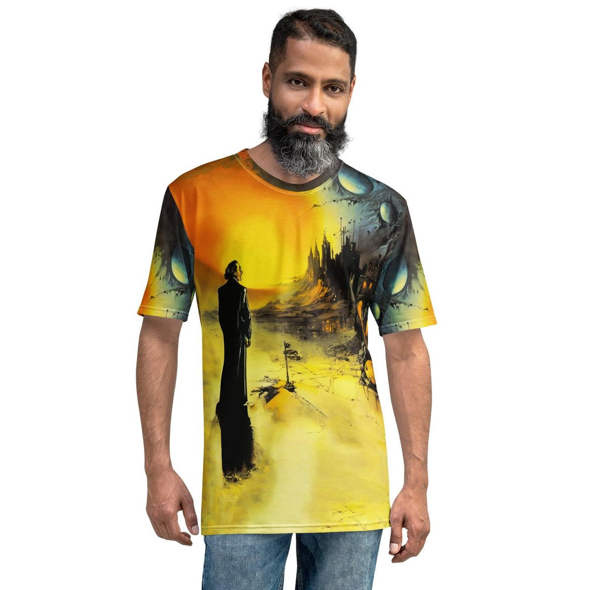 Witch's Cauldron Men's All-Over Print Halloween Shirt - Beyond T-shirts