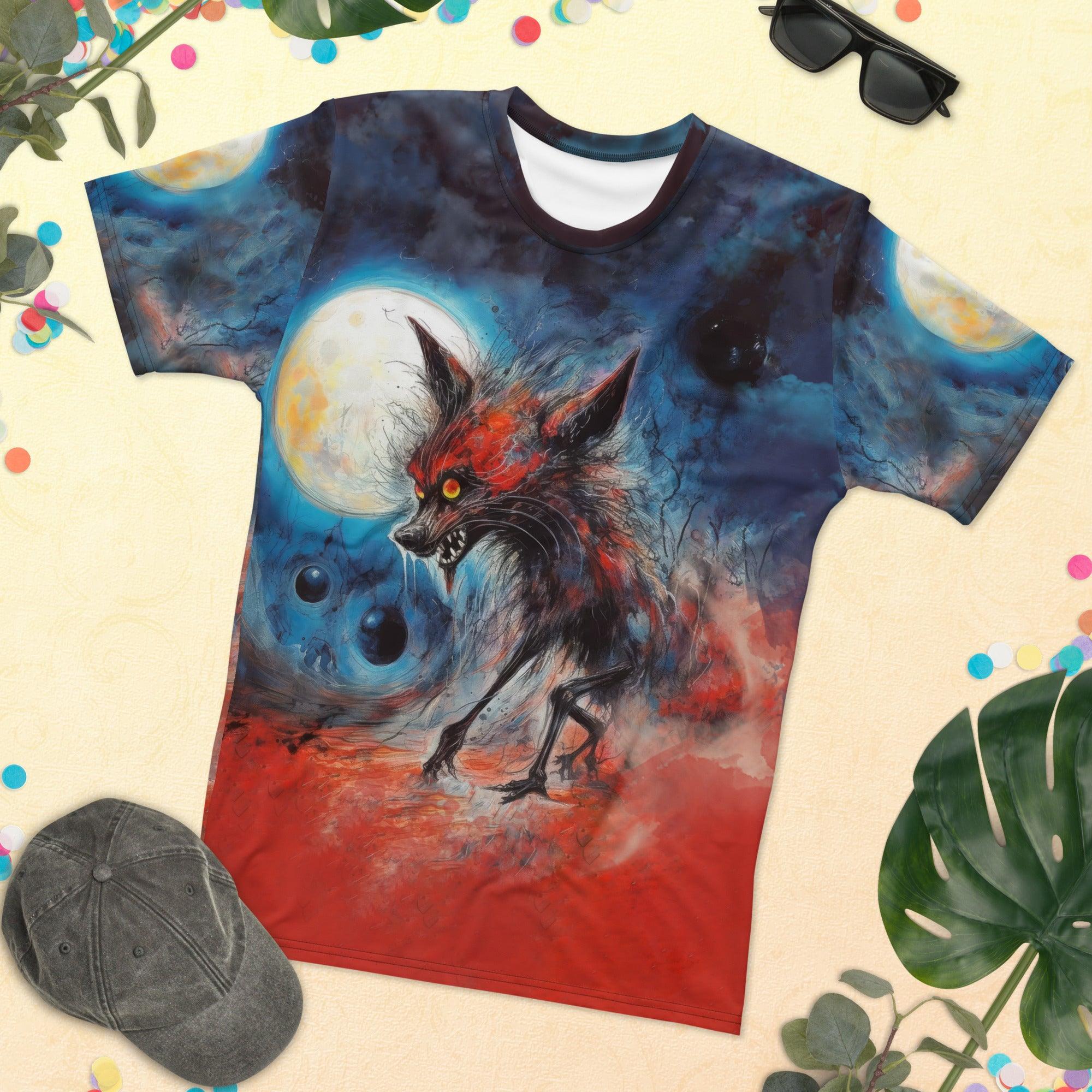 Bats And Blood Moon T-Shirt - Beyond T-shirts