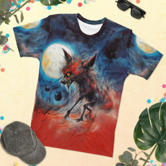 Bats And Blood Moon T-Shirt - Beyond T-shirts