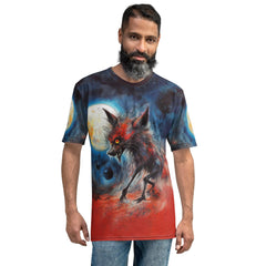 Bats And Blood Moon T-Shirt - Beyond T-shirts