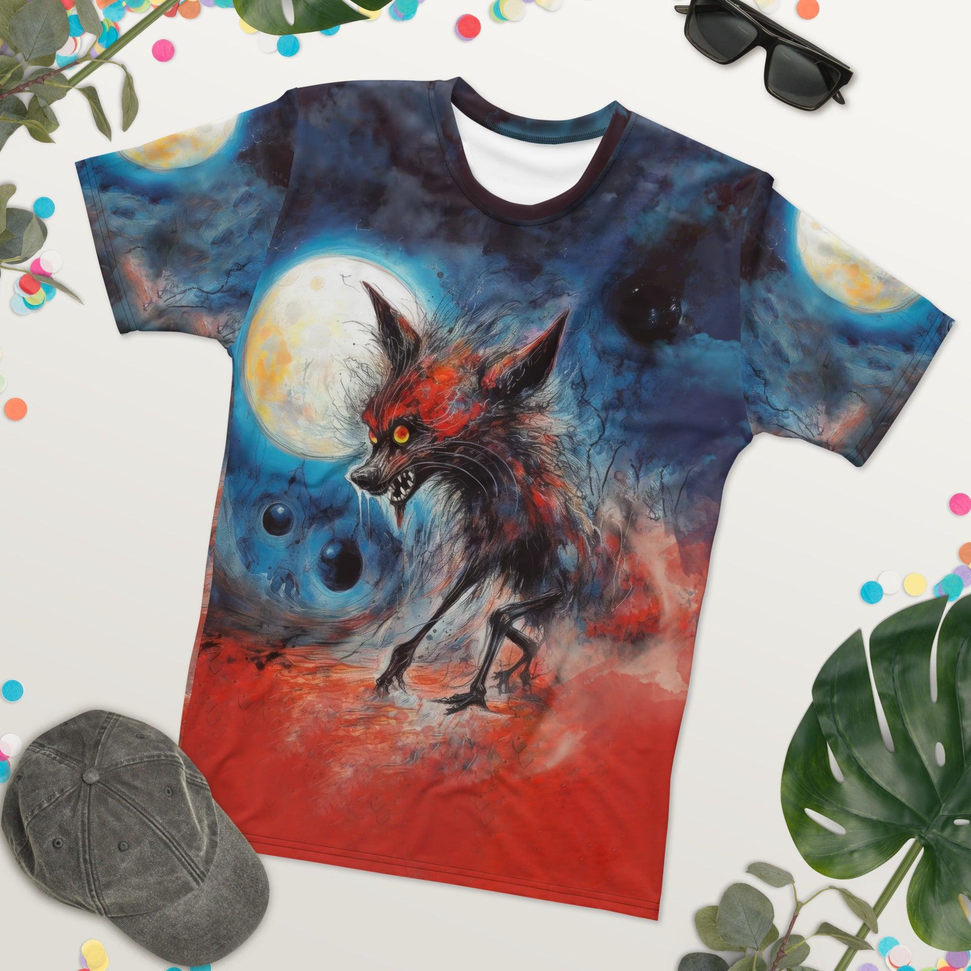 Bats And Blood Moon T-Shirt - Beyond T-shirts