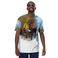 Zombie Zone Halloween Men's Crew Neck T-Shirt - Beyond T-shirts