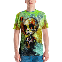 Mummy Mayhem All-Over Print Halloween Men's Crew Neck T-Shirt - Beyond T-shirts