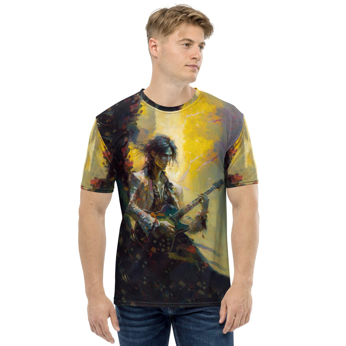 Piano Keys Harmony Men's All-Over Print Tee - Beyond T-shirts