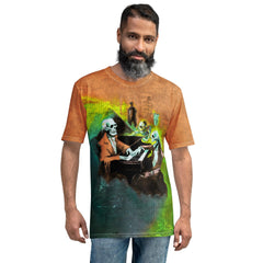 Haunted Cemetery Men's Crew Neck T-Shirt - Beyond T-shirts