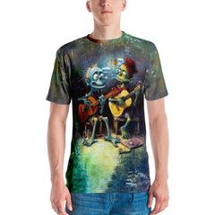 Skeletal Dance Men's Crew Neck T-Shirt - Beyond T-shirts