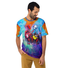 Halloween Ghostly Apparitions Men's Crew Neck T-Shirt - Beyond T-shirts