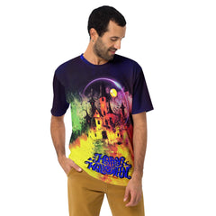 Haunting Halloween Night All-Over Print Men's Crew Neck T-Shirt - Beyond T-shirts