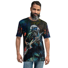 Graffiti Groove All-Over Print Men's Crew Neck T-Shirt - Beyond T-shirts