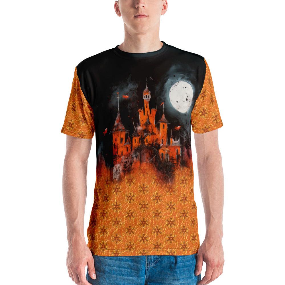 Haunting Night All-Over Print Men's Crew Neck T-Shirt - Beyond T-shirts