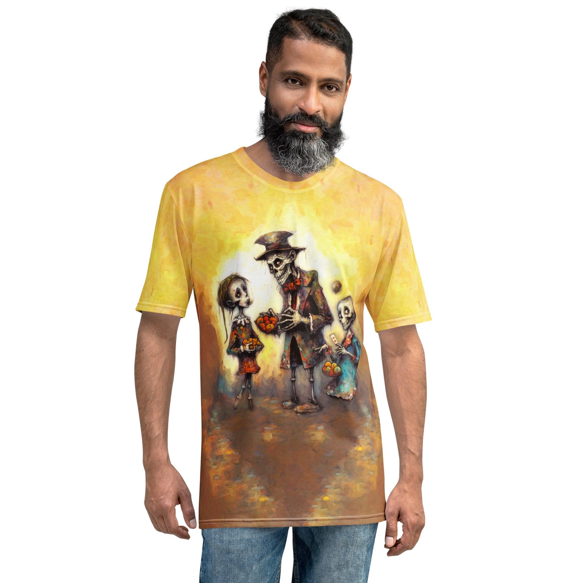 Creepy Carnival All-Over Print Men's Crew Neck T-Shirt - Beyond T-shirts