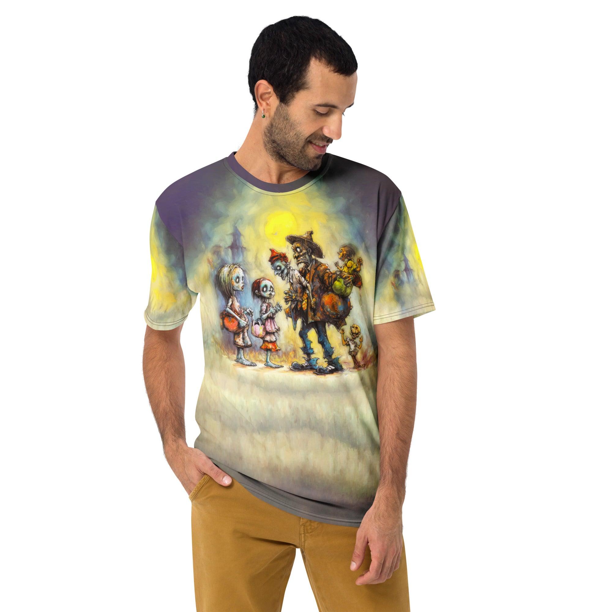 Wicked Forest All-Over Print Men's Crew Neck T-Shirt - Beyond T-shirts