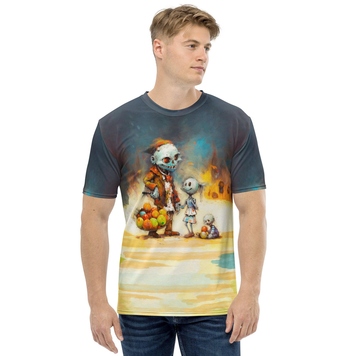 Vampire's Kiss All-Over Print Men's Crew Neck T-Shirt - Beyond T-shirts