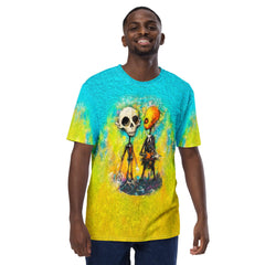 Full Moon Madness All-Over Print Men's Crew Neck T-Shirt - Beyond T-shirts