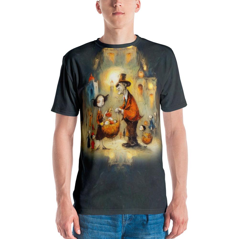 Haunting Night All-Over Print Men's Crew Neck T-Shirt - Beyond T-shirts