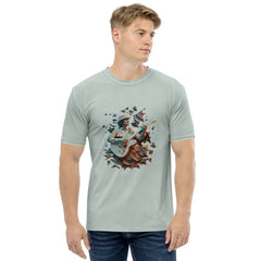 Electro Echo Men's Crew Neck T-Shirt