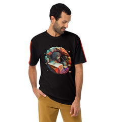 Melodic Mosaic Men's Crew Neck T-Shirt