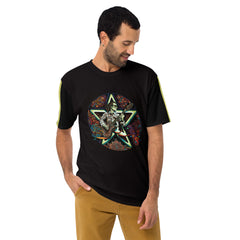 Rhythmic Reverie  Men's Crew Neck T-Shirt