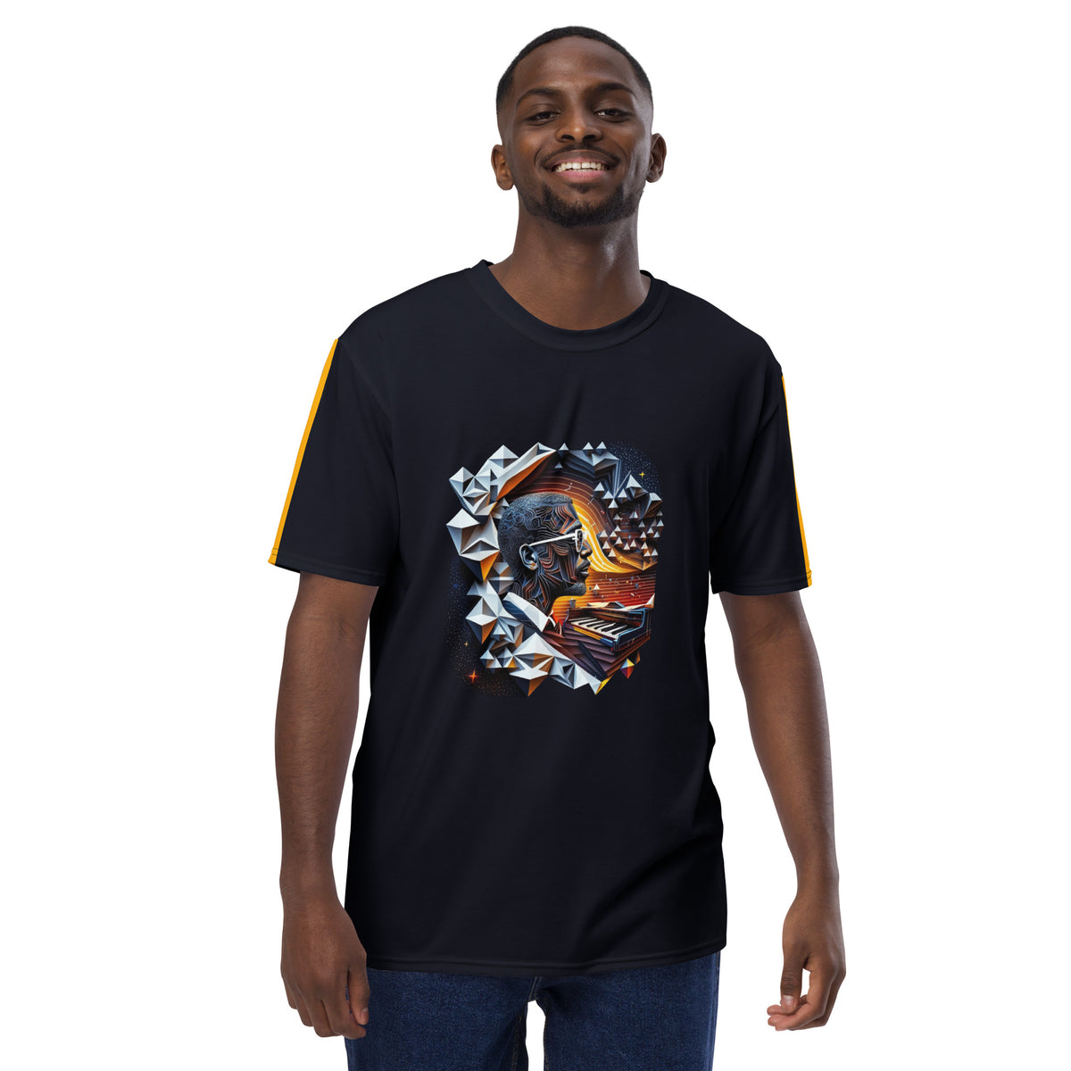 Pop Palette  Men's Crew Neck T-Shirt