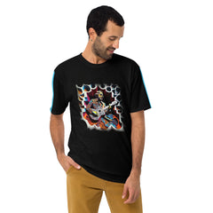 Melodic Mosaic Men's Crew Neck T-Shirt