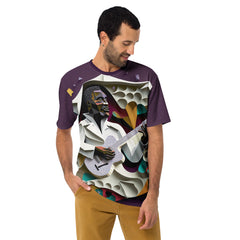 Jazz Jive All-Over Print Men's Crew Neck T-Shirt