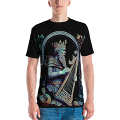 Electro Wave Men's Crew Neck T-Shirt