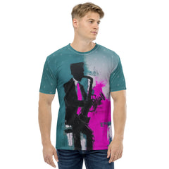 Urban Abstract Men's Crew Neck T-Shirt