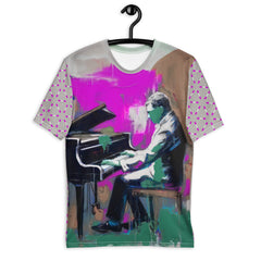 Serene Abstract Men's Crew Neck T-Shirt