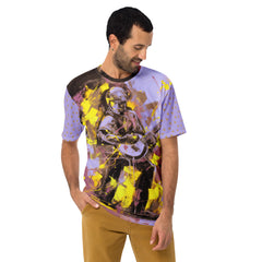 Abstract Serenity Men's Crew Neck T-Shirt