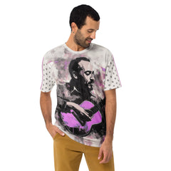 Serene Abstract Men's Crew Neck T-Shirt