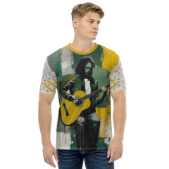 Twilight Abstract Men's Crew Neck T-Shirt