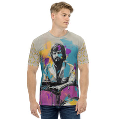 Abstract Autumn Men's Crew Neck T-Shirt