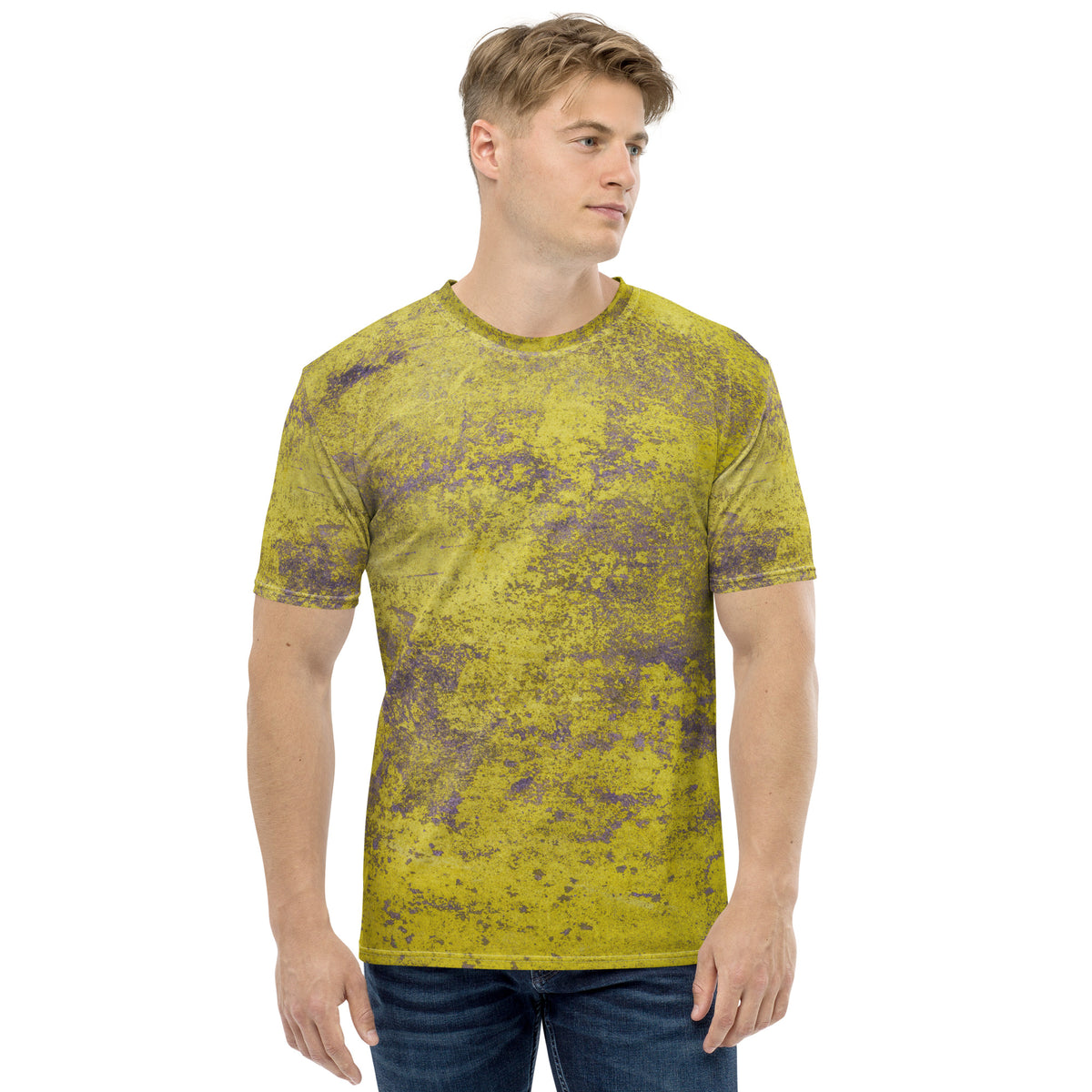 Desert Stone All-Over Print Men's Crew Neck