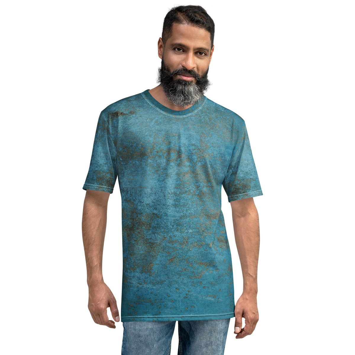 Barnwood Beauty All-Over Print Men's Crew Neck