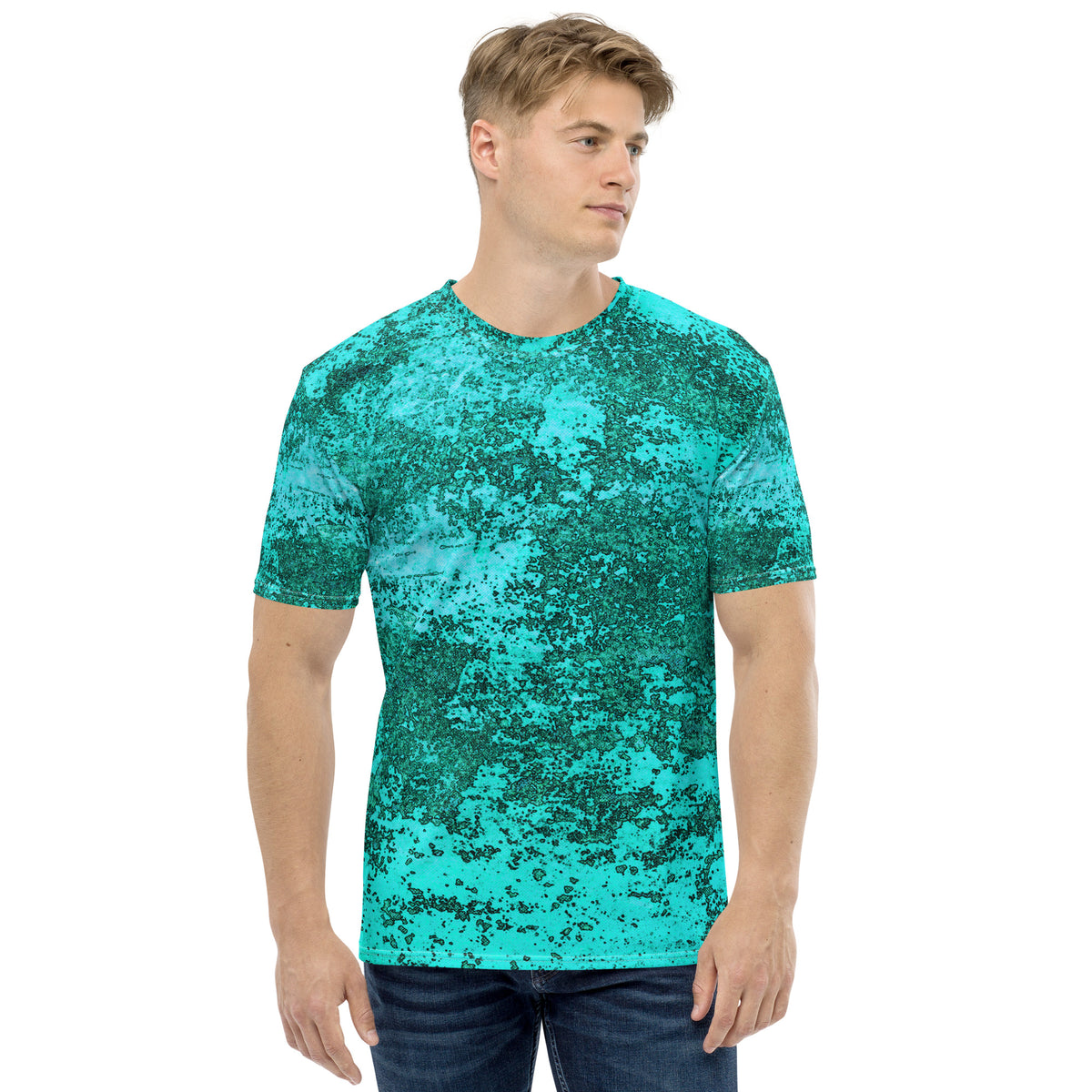 Coastal Driftwood All-Over Print Men's Crew Neck