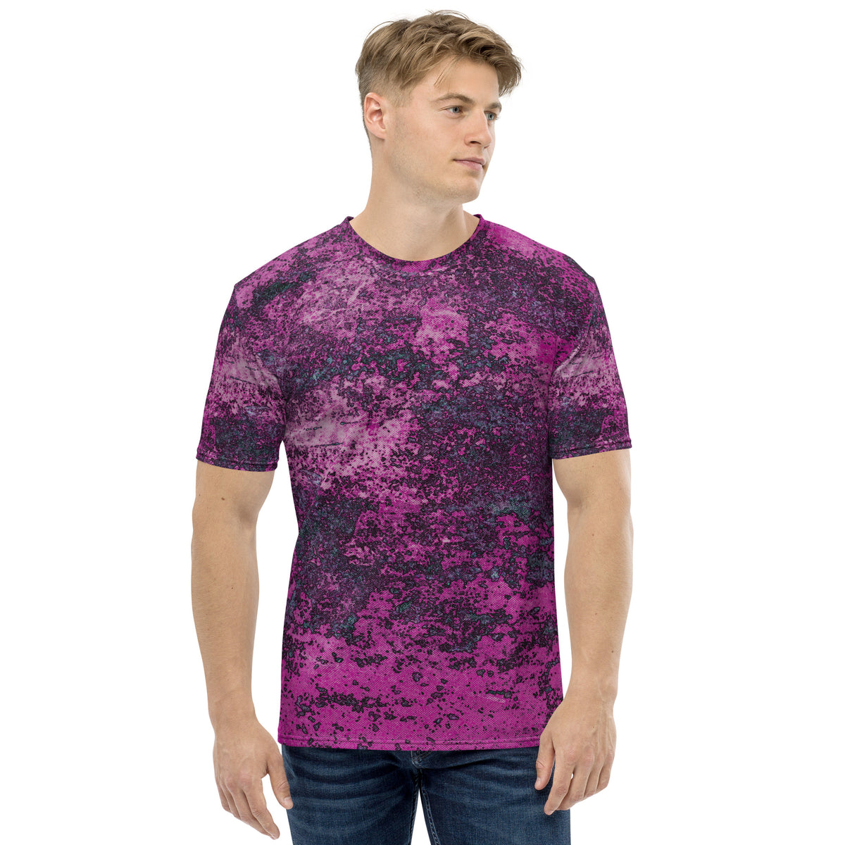 Urban Timber All-Over Print Men's Crew Neck