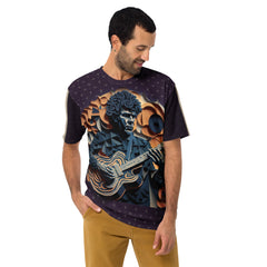 Greatest Movie Buff All-Over Print Men's Crew Neck T-Shirt