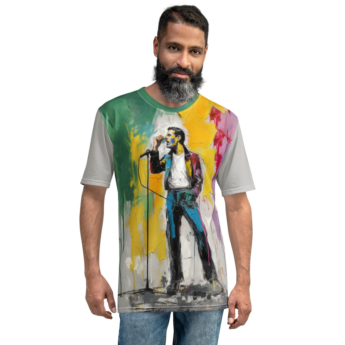 Subtle Complexity All-Over Print Men's Crew Neck T-Shirt