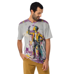 Abstract Visionary All-Over Print Men's Crew Neck T-Shirt