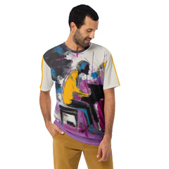 Abstract Reflections Men's Crew Neck T-Shirt