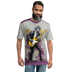 Artistry in Nature Minimalist Men's Crew Neck T-Shirt