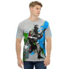 Serendipity Abstract Men's Crew Neck T-Shirt