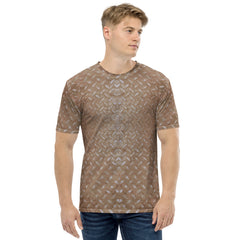 Honeycomb Hustle Texture Men's Crewneck Tee