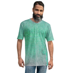 Organic Grip Texture Men's Crew Neck T-Shirt