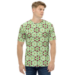 Kaleidoscope Illusions Men's Crew Neck T-Shirt